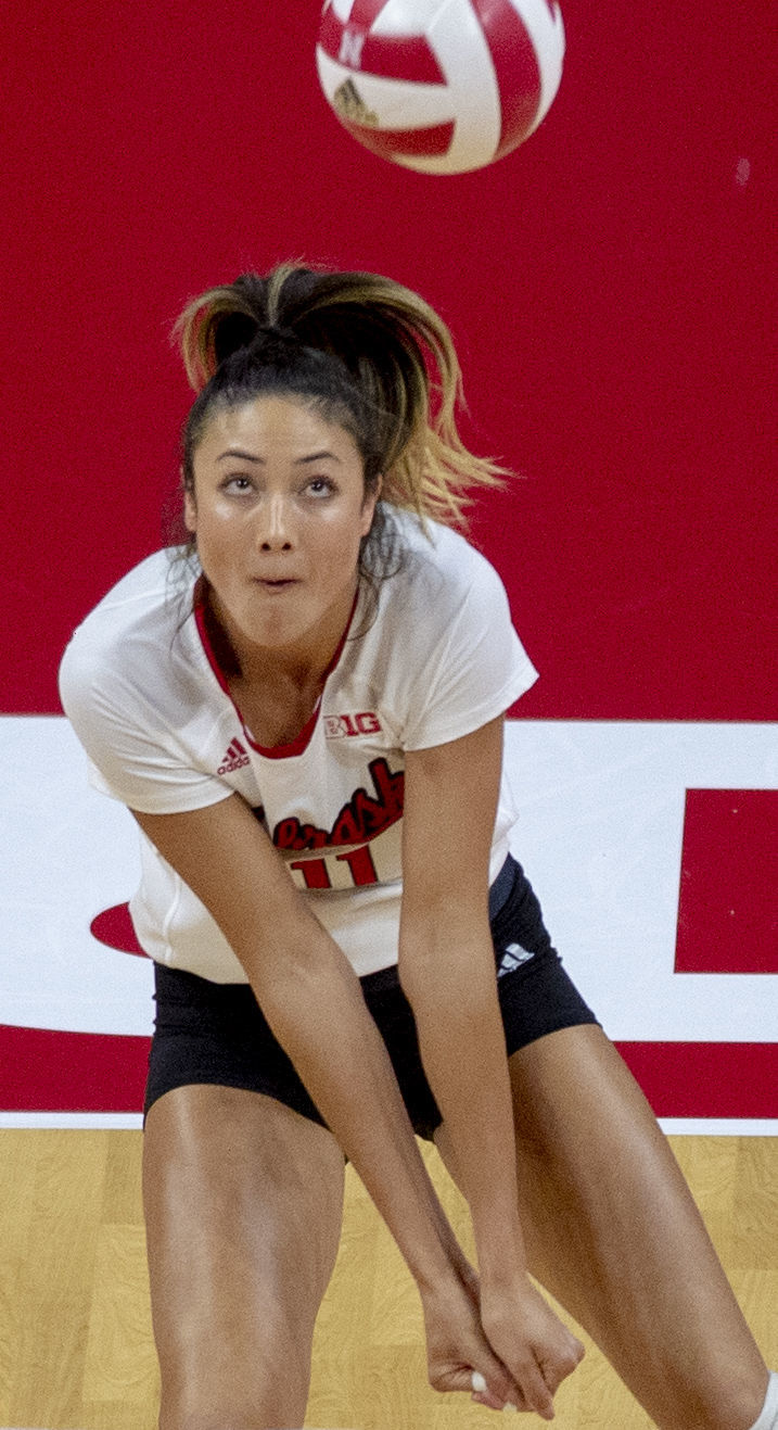 Nebraska volleyball vs. Wisconsin, 10.5